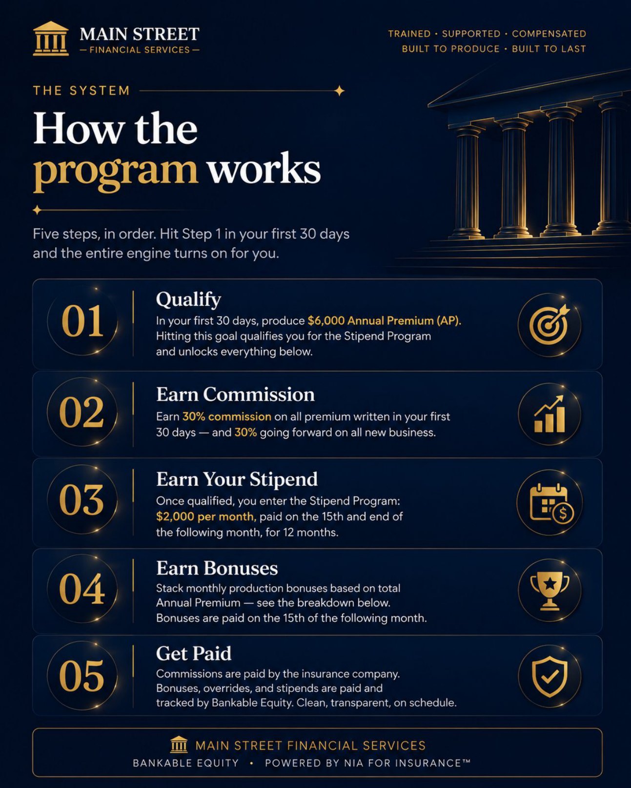 How the program works
